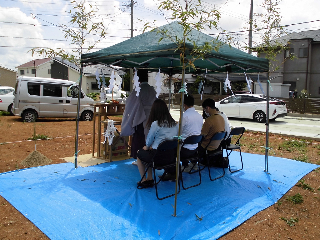 【豊川市 新築】地鎮祭。 画像